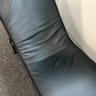 ル コルビュジエ LC4シェーズロング 本革 ブラック