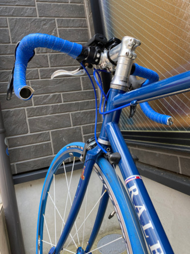 【受渡者決定済】【ロードバイク】RaleighCRA Carlton-A 550mm ブルー2014年　【見て決めてOK】