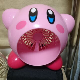 カービーUSB　扇風機の画像