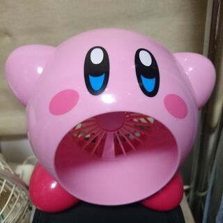 カービーUSB　扇風機の画像