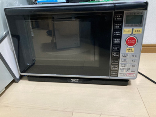 【日立製】電子レンジ　470×400×300 6月末引取希望