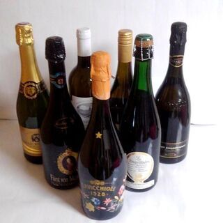 白ワイン7本セット（スパークリング5本） カビッキオーリ他 未開...