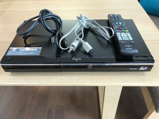 SHARP AQUOS ブルーレイ DVDレコーダー