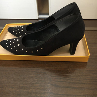 🍊中古　キラキラパンプスの画像