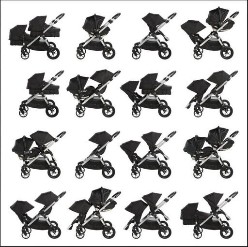 ベビーカー、バギー Baby Jogger City Select Double Stroller