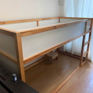 決定　IKEA KURA ロフトベッド