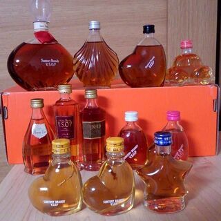 ちょっとかわいいブランデー＆ウイスキー：ハート型VSOP、XO ...