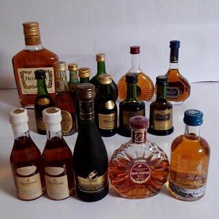 ヘネシーVSOP、カミュ イル・ド・レ、XO、ナポレオン 未開栓...