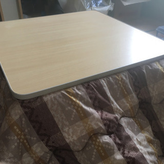 決まりました！　カジュアルこたつ　マット付き　