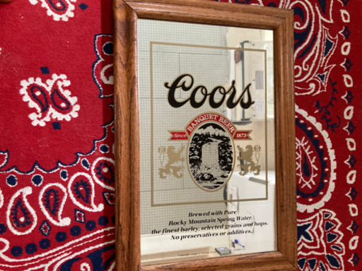 パブミラー Coors ビール バーミラー