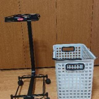 【決まりました】あげます  キャスター付き洗濯かごの画像