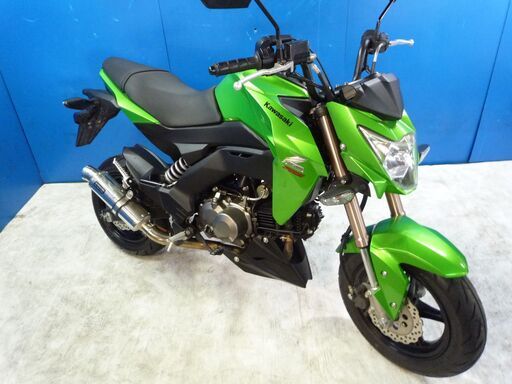 KAWASAKI Z125pro 緑 春のお値引きキャンペーン 期間限定 諸経費０円 始動確認済み 自賠加入で乗れます 即納車有り 激安 横浜 都筑 宮前