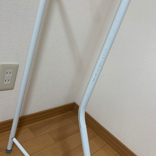 ランドリーラック　白の画像