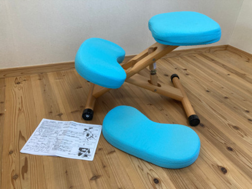 宮武製作所　プロポーションチェア　水色その2