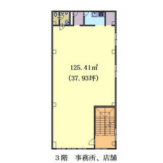 ★貸店舗・事務所★堺東駅３分　堺銀座西商店街　３階ワンフロアー１...