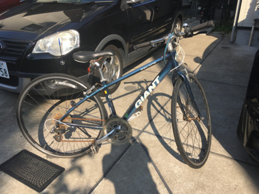 【決定】中古Giant Escape サイズXXS 後輪パンク、多少サビあり