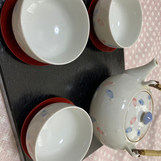 急須5客セット　湯呑み　茶器 雅山の画像