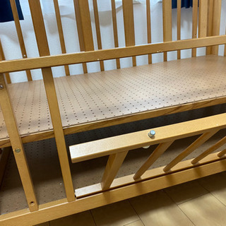 【受渡予定者様決定】カトージ　ベビーベッド　あげます！の画像