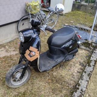 原付バイク　ビーノ　不動車の画像
