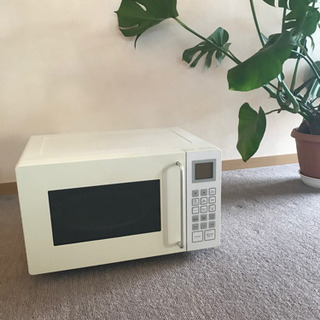 おしゃれな無印良品のオーブン電子レンジ　トースター　グリルの画像