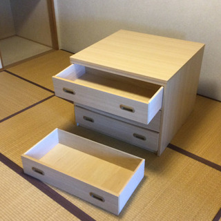 中古　押入れ　収納　押入れタンス　幅75　　奥行74　　高さ60...