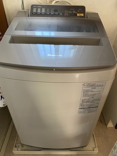 【お譲りする方が決まりました】洗濯機　縦型洗濯機　Panasonic NA-FA100HA 全自動電気洗濯機