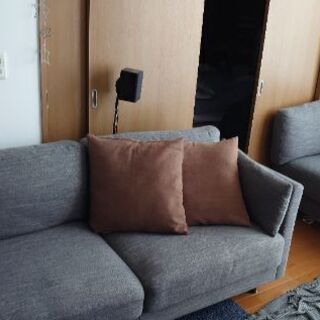 ニトリ コーナーソファーセット (CA10 DR-GY)の画像