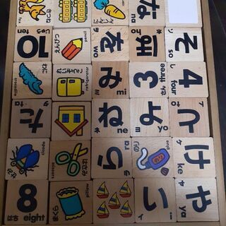 木のひらがなつみき