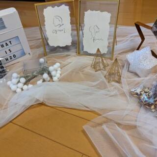 ウェルカムスペースに☆結婚式セット