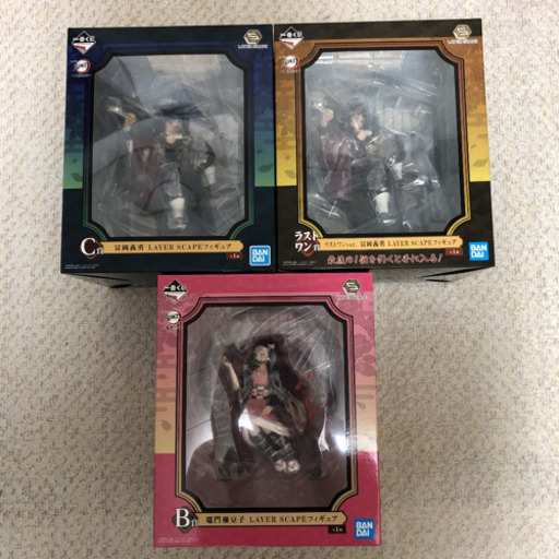 鬼滅の刃 フィギュア 3点