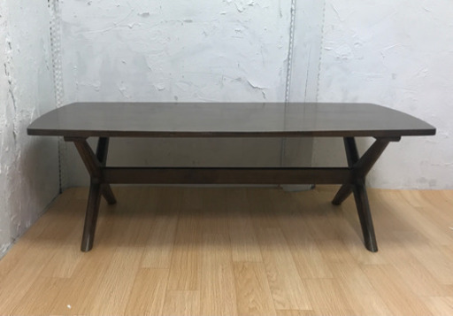 ニトリ　センターテーブル リラックス ミドルブラウン
