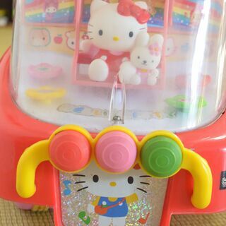 ★中古：乗用玩具　わくわく ハローキティ　& もう1台 の画像