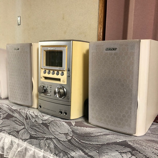 ジャンク品)SONY MDコンポ 06年製の画像