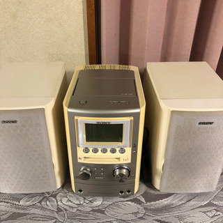 ジャンク品)SONY MDコンポ 06年製の画像