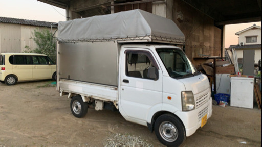 嫁ぎ先決まりました。軽貨物　荷台　観音開き　荷台箱のみ