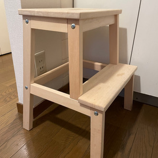 譲り先決定　IKEAイケア　ベクヴェーム　ステップスツール　アスペン　踏み台　50cmの画像