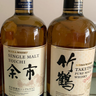 父の日のプレゼント ニッカウィスキー 竹鶴と余市の2本セット