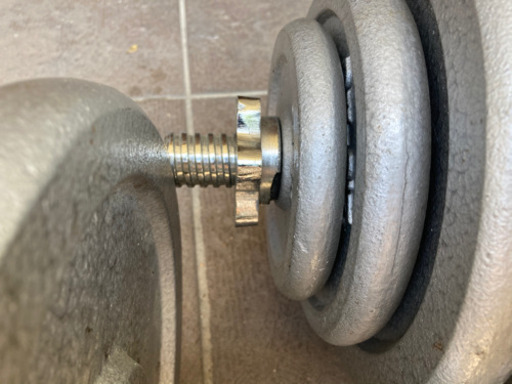 ダンベル　プレート着脱式　20Kg✖️2個