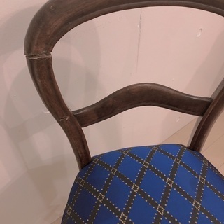 アンティーク　バルーンバックチェアの画像