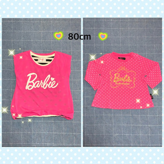 女の子　Barbie80~95cm セット