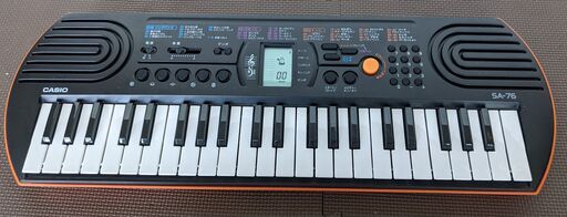 電子キーボード カシオ SA-76