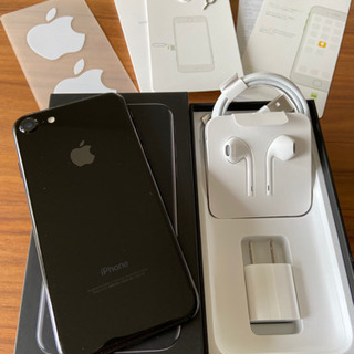 【8／17迄出品】iphone 7 Black 128G 付属品未使用