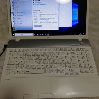 NEC　LS150F　SSD12０G　メモリ4G　cpu:i３　