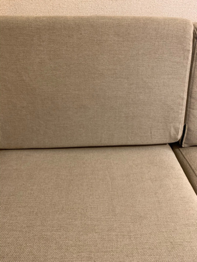 2人掛けソファ  新品同様