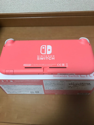 任天堂Switch liteコーラル値下げしました。