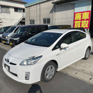 22年プリウス S 予備検査、車検取得可能です