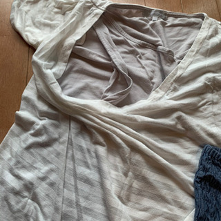 マタニティ服　授乳服　夏服　差し上げますの画像