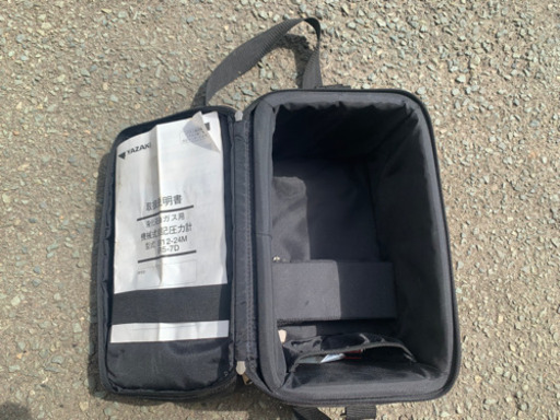 山形発★美品★YAZAKI 矢崎 機械式自記圧力計 ER12-24M 液化石油ガス用 ガス測定器★現状渡し