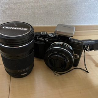 一眼レフ　OLYMPUS E−PL7 E-PL7 14-42 EZ レンズキット BLA…の画像