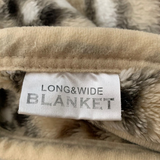 値下げ！！ダブル（長め）サイズ☆毛布！の画像